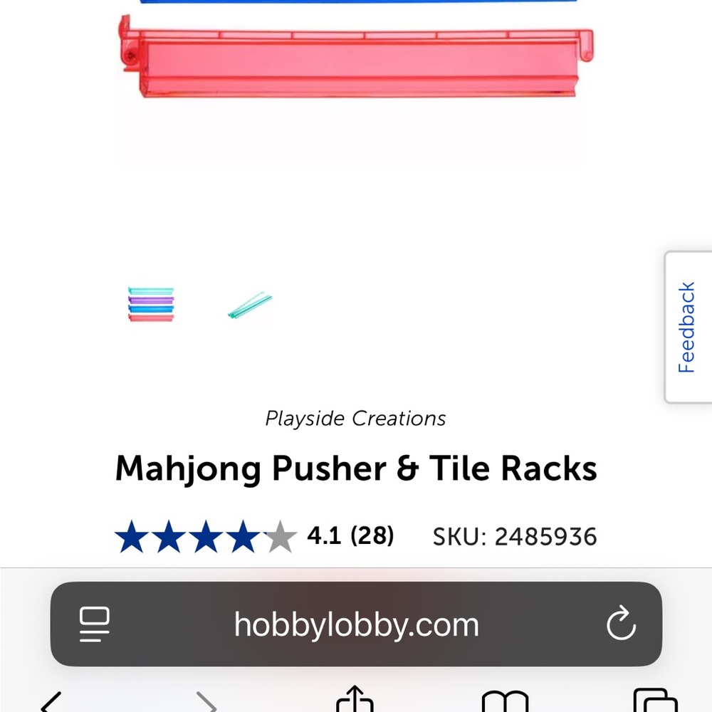 Mahjong Pusher & Tile Racks - Picture 7 of 8